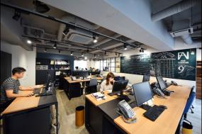 loft风格办公区装修效果图片