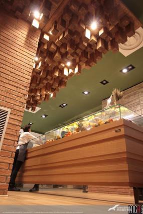 国外店面奶茶店装修设计图