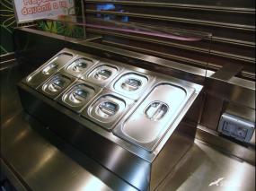 奶茶店筒灯装修效果图片