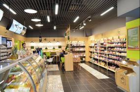 现代小便利店货架装修效果图图片