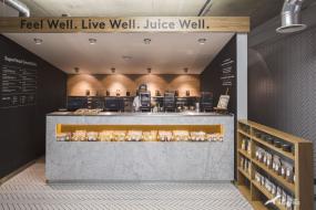 奶茶店集成吊顶装修效果图