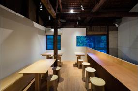 韩式料理店门头设计效果图