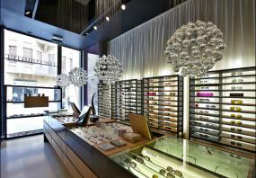 时装眼镜店面装修效果图片