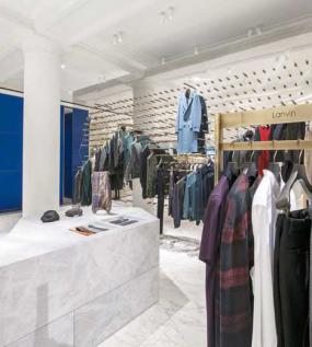 特色服装店男装店面装修效果图片