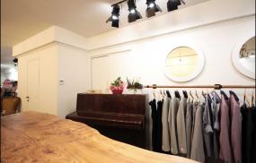 女装服装店背景墙设计效果图
