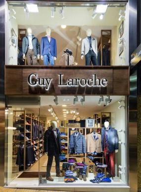 最新男服装店原木地板装修效果图片大全