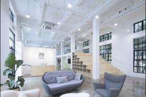 100平loft办公室效果图