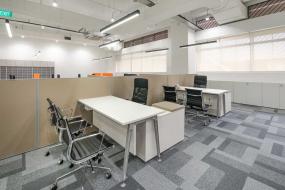 经典小型办公室艺术灯具装修案例