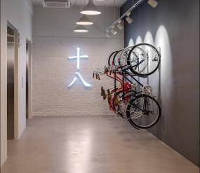 写字楼大堂过道玄关设计实景图片