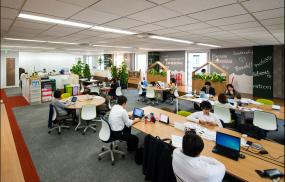 大办公室吊顶装饰效果图欣赏