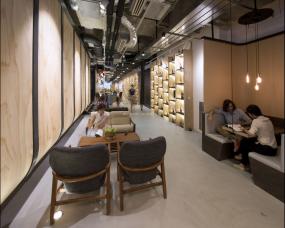 简约风格办公室美时办公家具图片