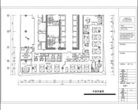 现代办公室室内布置效果图片2018