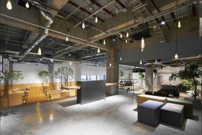 最新传媒文化公司办公室装饰设计图