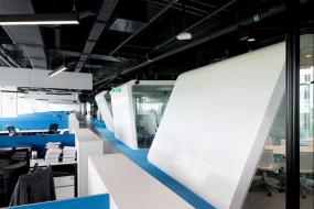 体育运动公司办公室设计室内装饰效果图片