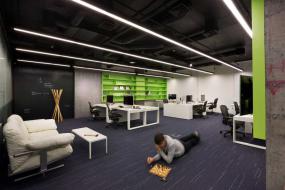 玩具公司办公室装潢效果图