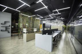 保险公司办公室装修实物图片