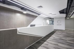 互联网公司前台设计与装修效果图大全