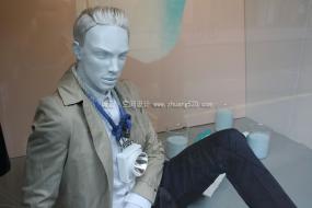 服装店橱窗装修实景图图片大全