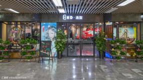 理发店门头装修图片