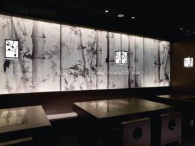 日式火锅店装修效果图大全