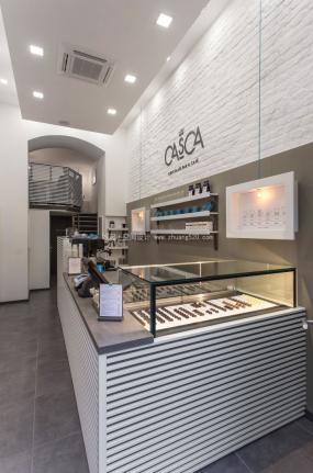 外国奶茶店装饰效果图片
