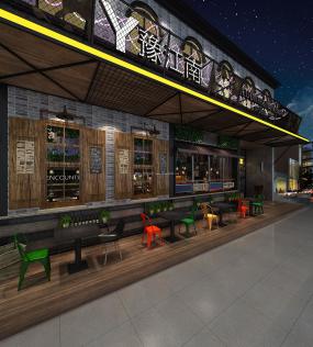 主题餐厅装饰效果图片