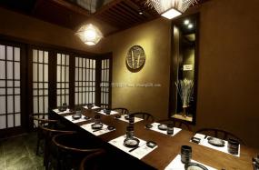 日式料理装修效果图大全