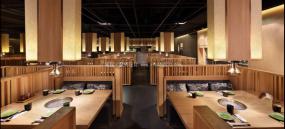 高档韩国料理店装修效果图
