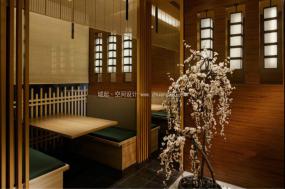 韩国料理店装修方案效果图