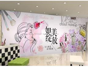高端国外美甲店装修效果图