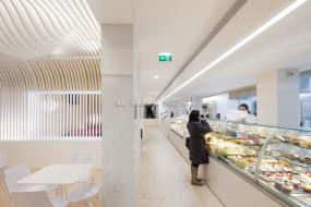 面包店装修实景图图片