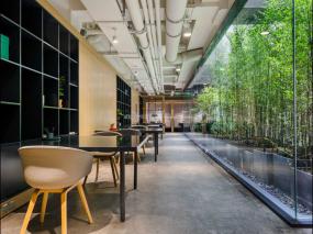 办公室风水植物装饰设计效果图