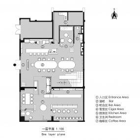 办公室装修平面装修效果图