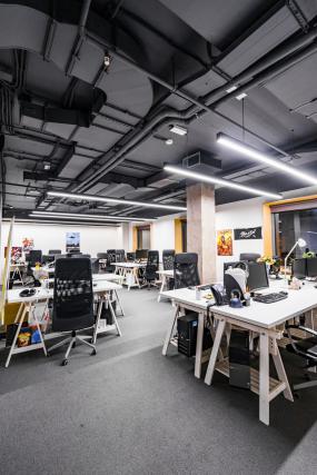 最新办公室软装装饰效果图