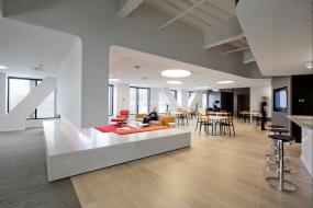 最新小型loft办公室装饰效果图