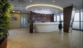 最新办公室墙面装饰装饰效果图
