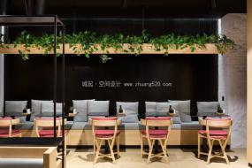 高档西餐厅装修实物图片