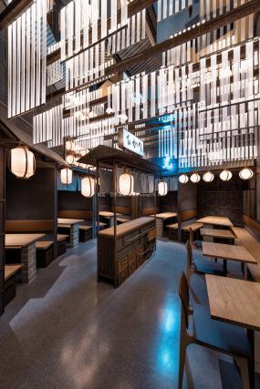 最新日本寿司餐厅设计装修图片