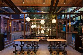 酒店自助餐厅设计效果图