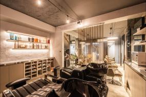 2019年小型理发店装修效果图