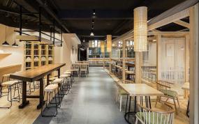 日本料理店设计效果图