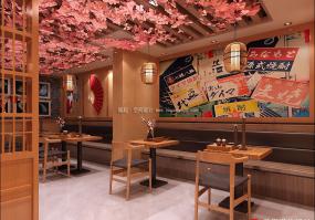 日本料理店装饰设计效果图