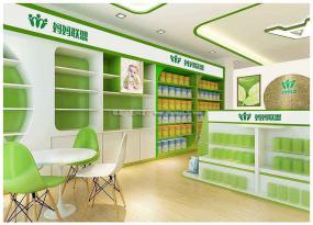 上海母婴店装修高清效果图