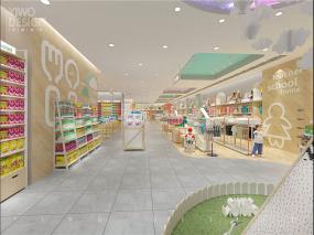 最新上海母婴店装饰实景图