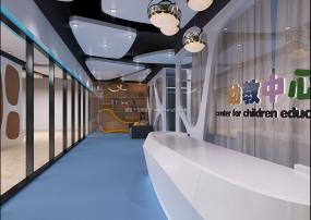 幼儿早教中心装修装潢效果图