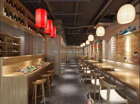 日本寿司料理店装修图片