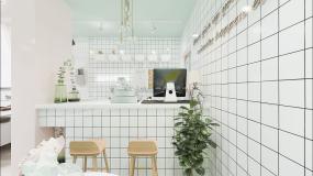 最新烘焙蛋糕店装饰实景图