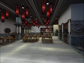 自助火锅店设计装饰效果图