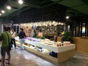 休闲自助餐厅设计装修效果图