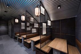 高端日本寿司料理店装修图片